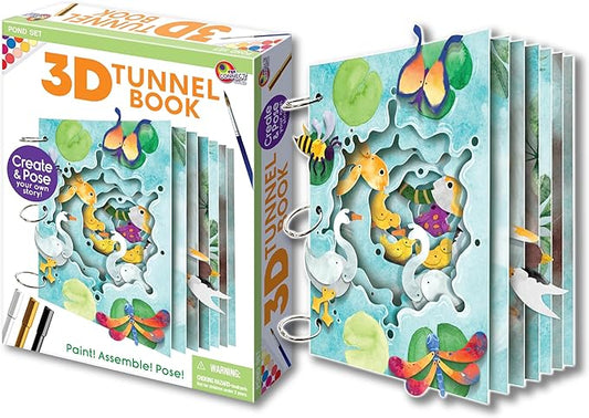 3D Tunnel Book Pond Set