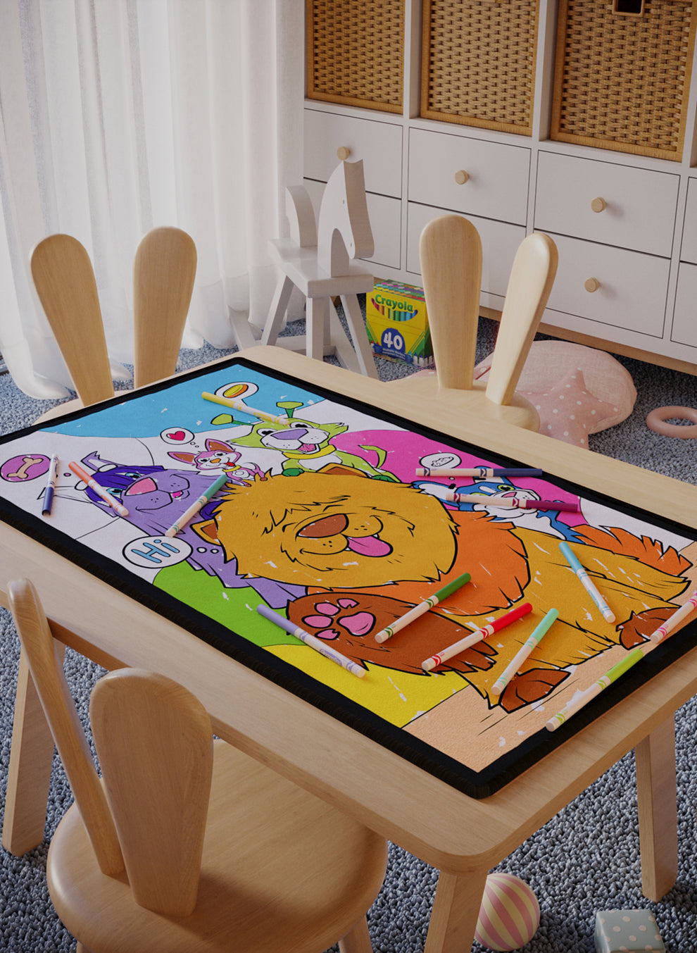 Coloring Rugs Carpet Painting